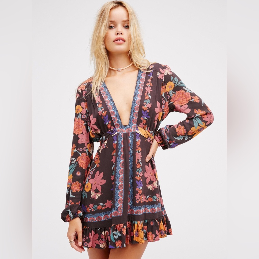 Free People ‘Violet Hill’ printed tunic